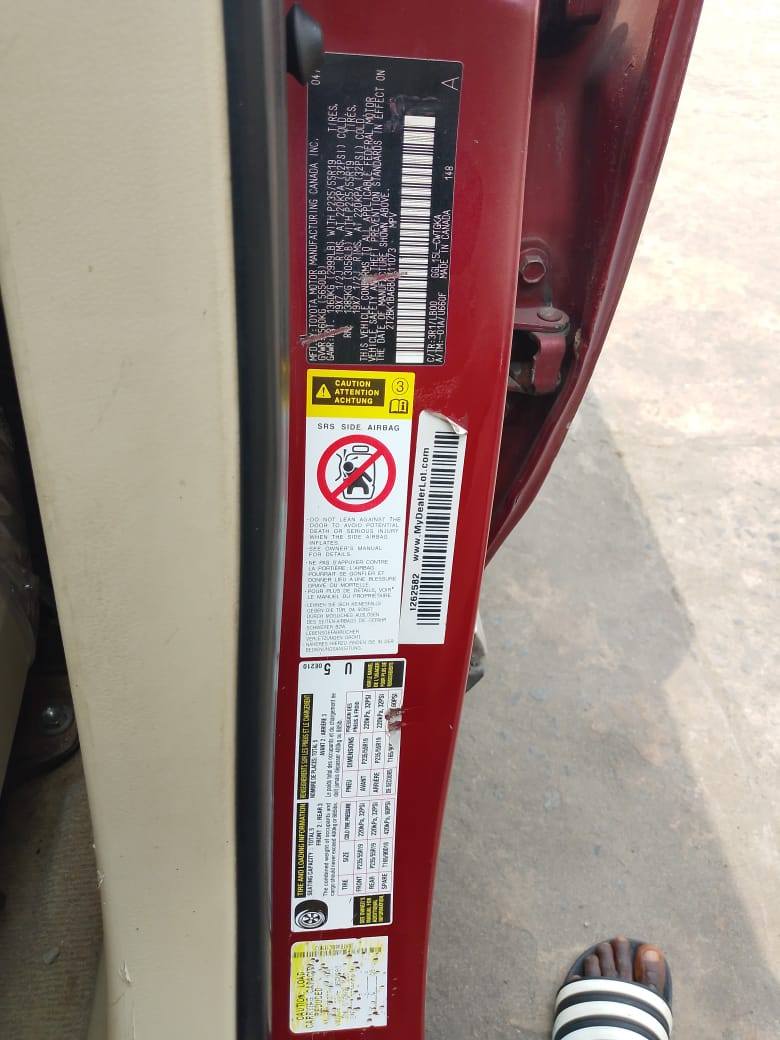 A picture of 2014 Rx350 Tokunbo standard