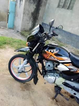 A picture of TVS 150