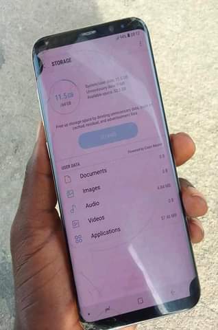 A picture of Samsung Galaxy S8 krek kdg na doa gb64ram6 net4g
