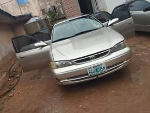A picture of 2 units of extremely clean 2001 Toyota Corolla Untampered engines