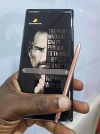 A picture of SAMSUNG GALAXY NOTE10 PLUS only uses pen