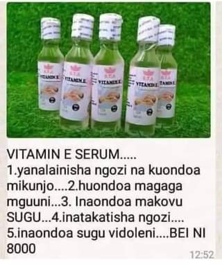 A picture of Vitamin E serum