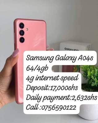 A picture of Samsung phones