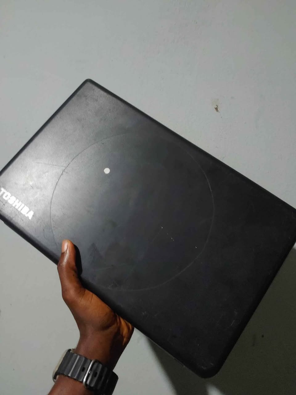 A picture of Toshiba laptop