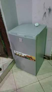 A picture of fridges