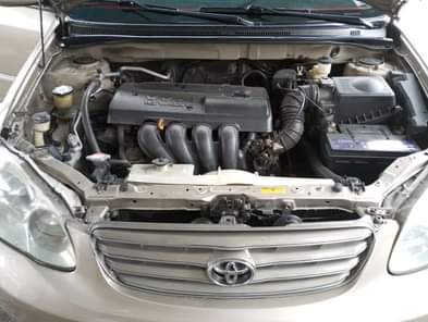 A picture of MOST GO TODAY BELGIUM STANDARD TOYOTA COROLLA 2004 MODEL NEATLY