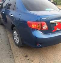 A picture of 2012 Toyota Corolla Tokunbo standard with everything working perfectly location