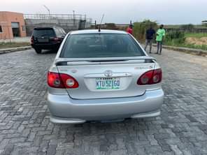 A picture of This is super clean Toyota Corolla 2008 model frist registration