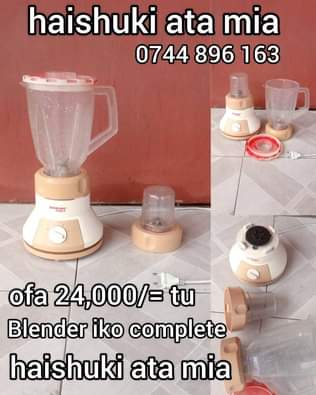 A picture of Njoo upate Feni na Extension 40 000 tu au Blender