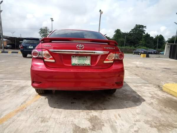 A picture of SUPER SHARP TOYOTA COROLLA 2010 MODEL PRICE 6 5M SLIGHTLY