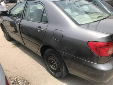 A picture of Clean and fresh toyota corolla 2006 model tokunbo Fabric seat