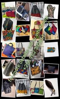 A picture of Bag packs Ugandan made...