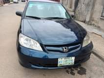 A picture of Honder civic 2004