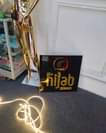 A picture of Acyric signage