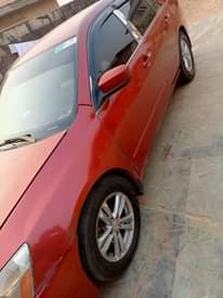 A picture of Honda Accord EOD 2005 red color v6 Engine and gear