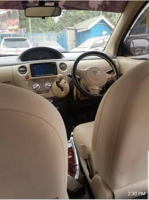 A picture of Toyota Sienta 2006 for sale Tell 0709350559 0775109288 Price 18.5m