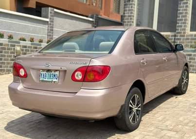 A picture of 2004 model Toyota Corolla LE 3 3 Million naira Abuja