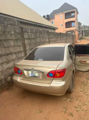 A picture of Over sharp and Toyota Corolla Altis Toks grade With android