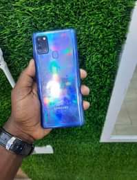 A picture of Samsung a21s O6I2O4O5O