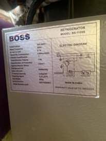 A picture of Boss fridge 0718441000 