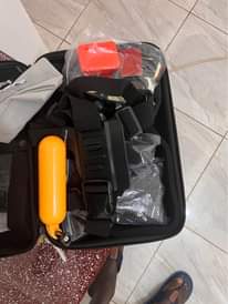A picture of Gopro hero 5 with all ts accessories and extras