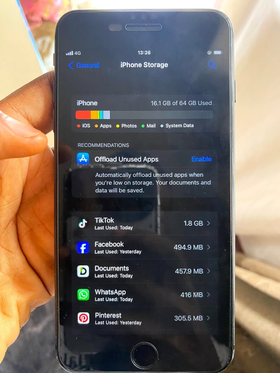 A picture of iPhone 8