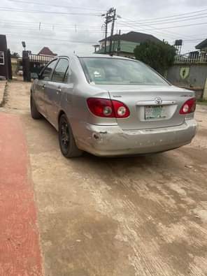 A picture of Awoof registered Toyota corolla 2005 Dealers deal location2 7 location