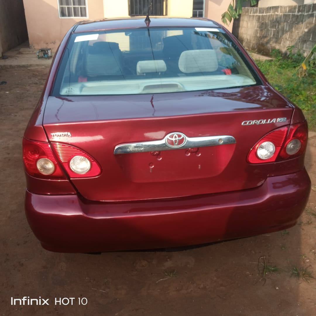 A picture of Toyota Corolla 05 manual gear 08060687579