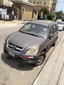 A picture of Honda CR V 2003 registered 09066107030