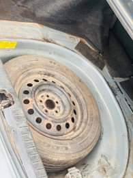 A picture of Distress 2003 model Toyota corolla le Location kaduna Price 3