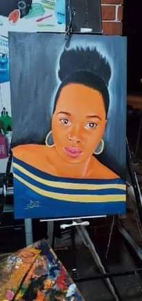 A picture of valentines portraits
