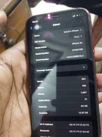 A picture of iphone Xr gb64