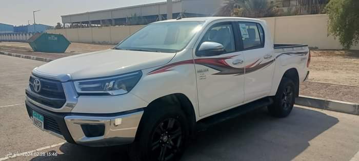 A picture of TOYOTA HILUX 2023 GCC 4X4 FULL AUTOMATIC Abu Dhabi available
