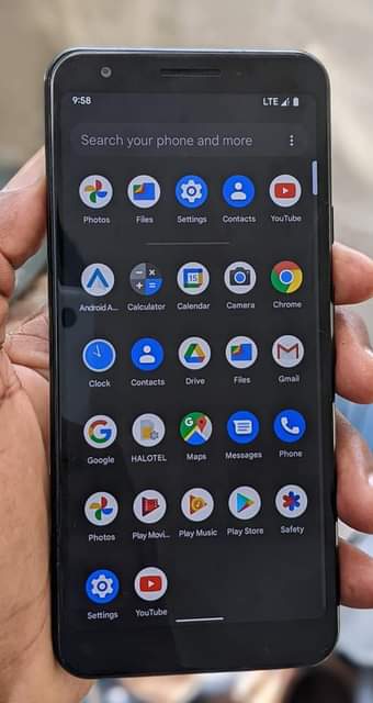 A picture of Google Pixel 3A