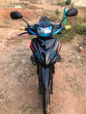 A picture of TVS NEO very neat and everything working perfectly engine has