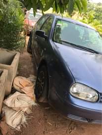 A picture of Golf4 with Golf3 new engine