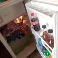 A picture of A Table top fridge