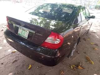 A picture of Toyota camry 2004 model in perfect working condition Location Umuahia
