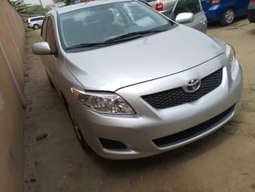 A picture of 2009 Toyota Corolla tokumbo Price 7m last Location Amuwo odofin
