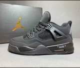 A picture of Jordan 4 sneakers both for men and women
