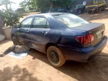 A picture of NIGERIA USED TOYOTA COROLLA good Engine good auto gear neat