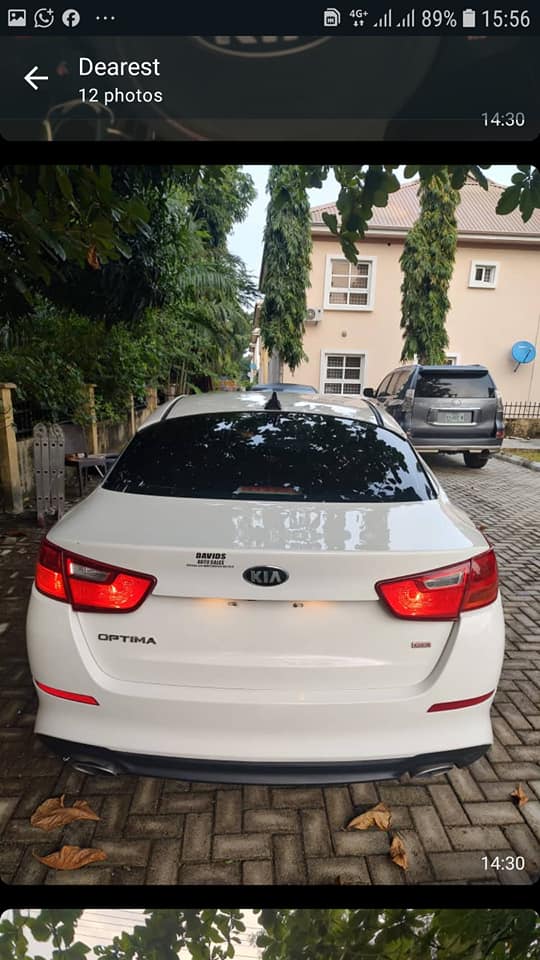 A picture of 2015 Tokumbo Kia Optima with Reverse Camera Location Chevron Lekki