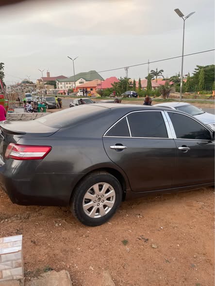 A picture of Super sharp 08 Toyota Camry with upgraded lights to 2010