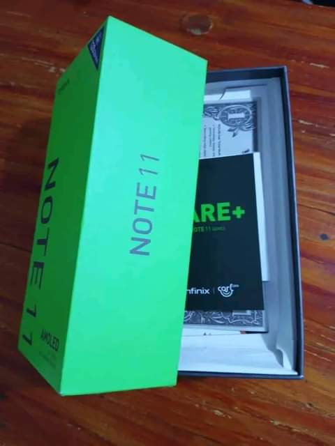 A picture of Infinix NOTE 11 GB 128 Ni hatar i hii ni