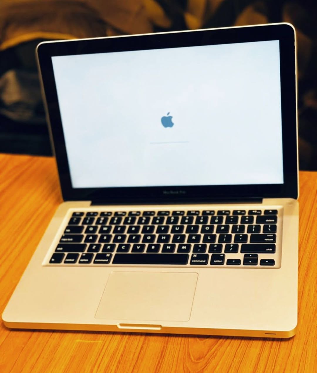 A picture of MacBook pro