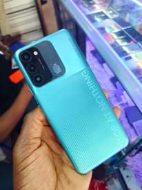 A picture of Tecno spark 8c Slightly cracked