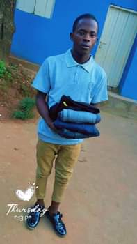 A picture of Thank you so much for the shoes donation we call