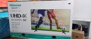 A picture of 58inch Hisense smart tv