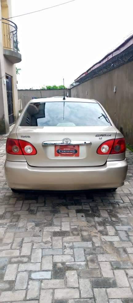 A picture of Slightly used Super Sharp toyota Corolla 2006 model PRICE 4
