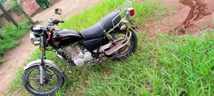 A picture of Haojue cc 125 inauzwa mbagala zakhem